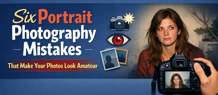 Six Portrait Photography Mistakes That Make Photos Look Amateur